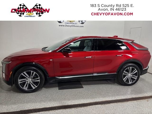 Used 2024 Cadillac LYRIQ Luxury 1 with VIN 1GYKPPRLXRZ115587 for sale in Avon, IN