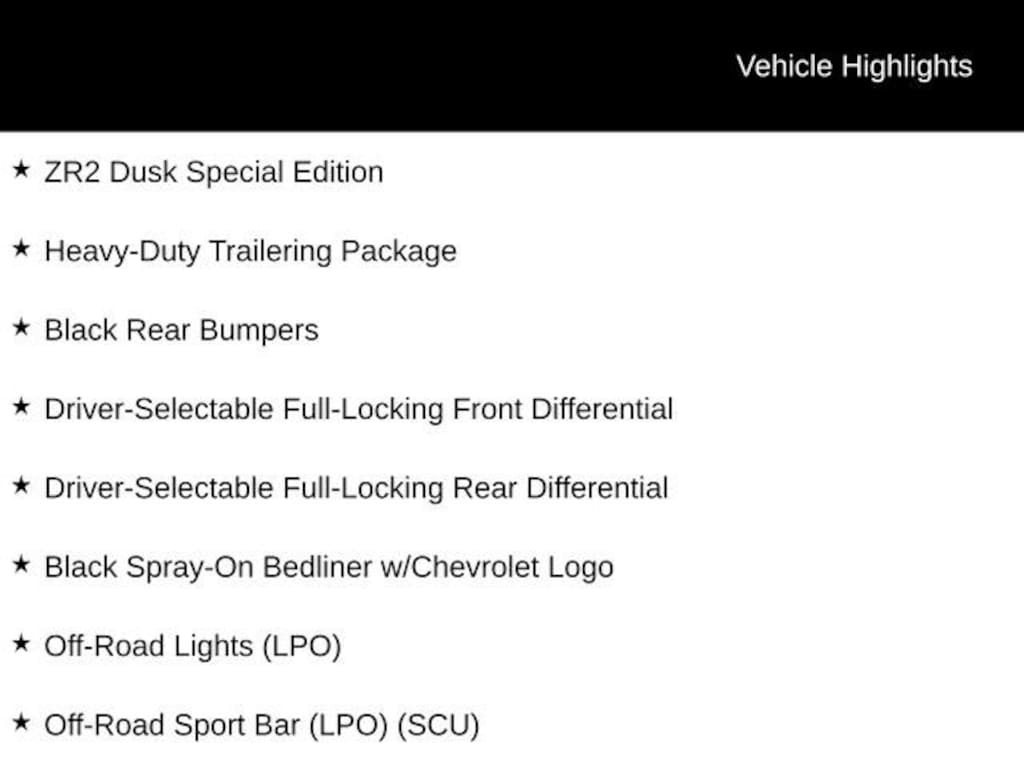 Used 2019 Chevrolet Colorado 4WD ZR2 Truck