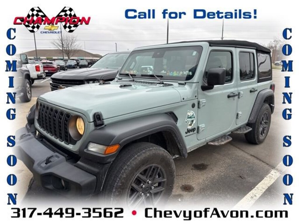 Used 2024 Jeep Wrangler Sport S