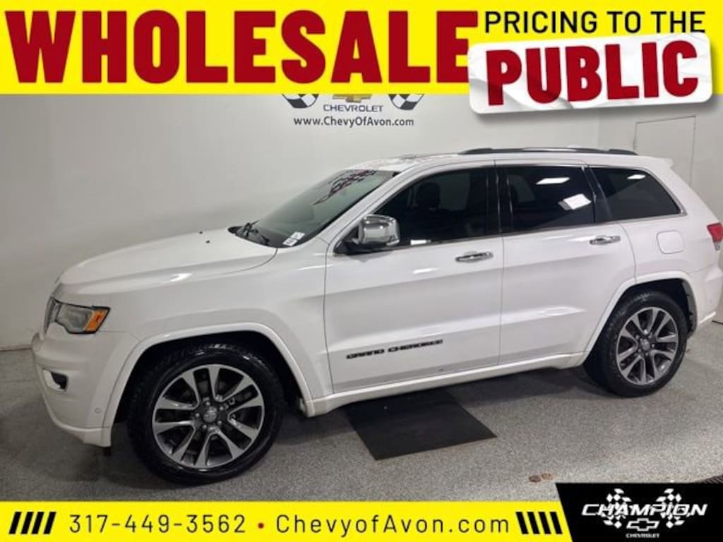 Used 2017 Jeep Grand Cherokee Overland