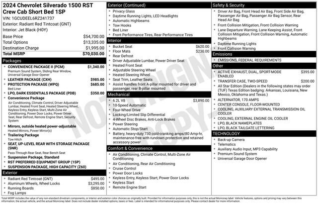2024 Chevrolet Silverado 1500 RST - Photo 72