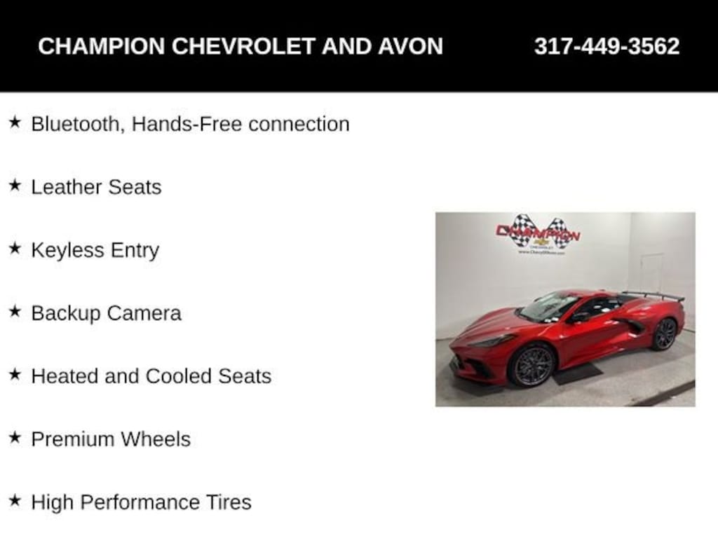 New 2026 Chevrolet Corvette Stingray 2LT Convertible