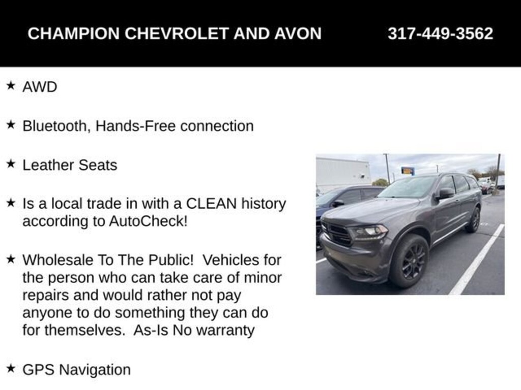 Used 2015 Dodge Durango R/T