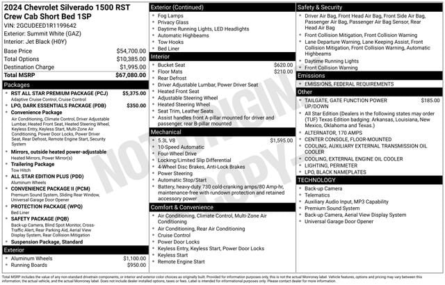 2024 Chevrolet Silverado 1500 RST - Photo 73