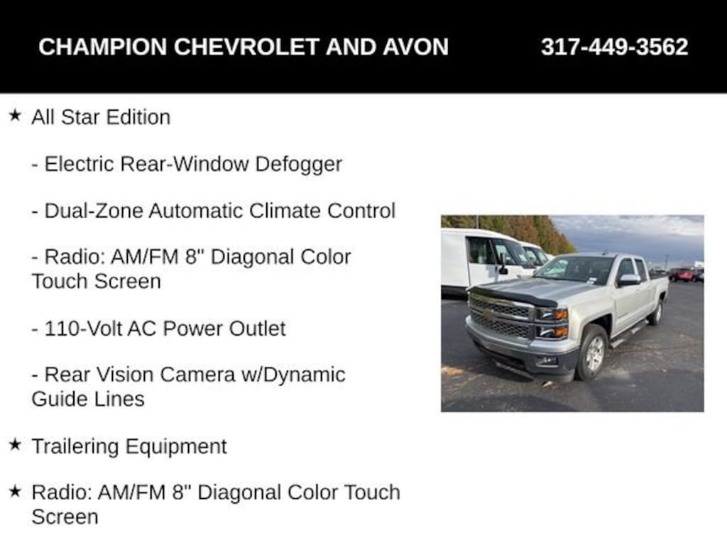 Used 2015 Chevrolet Silverado 1500 LT Truck