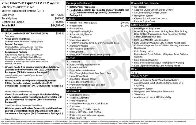 2026 Chevrolet Equinox EV 2LT - Photo 63
