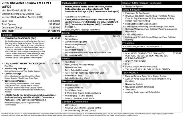 2025 Chevrolet Equinox EV LT - Photo 69
