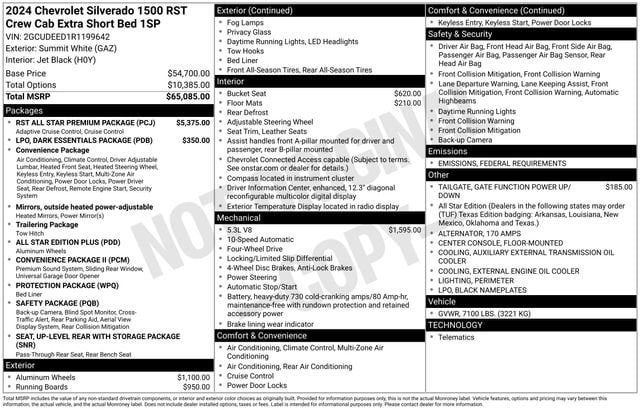 2024 Chevrolet Silverado 1500 RST - Photo 74