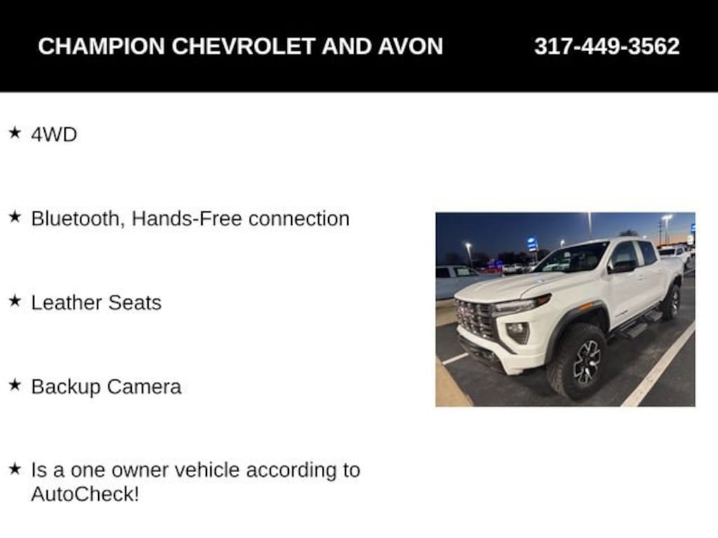 Used 2023 GMC Canyon AT4X Truck