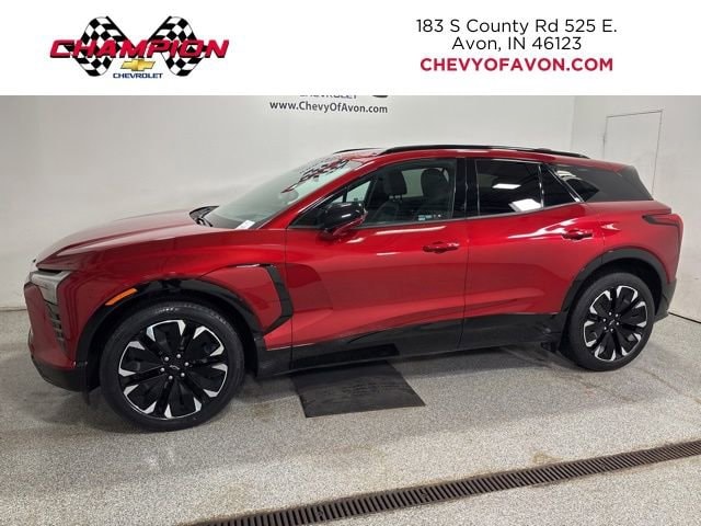 Used 2024 Chevrolet Blazer EV RS with VIN 3GNKDCRJ5RS167607 for sale in Avon, IN