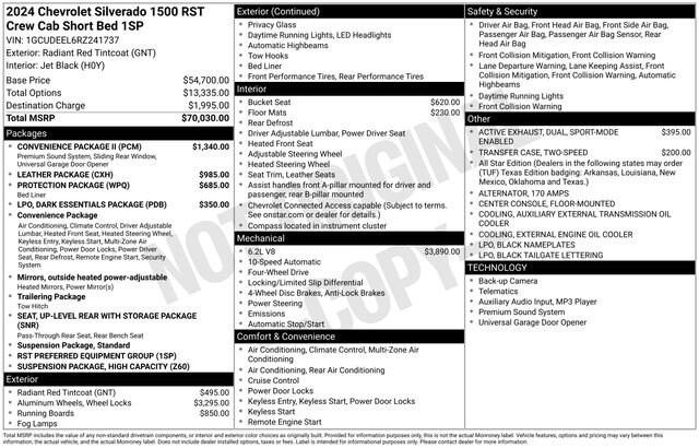 2024 Chevrolet Silverado 1500 RST - Photo 71