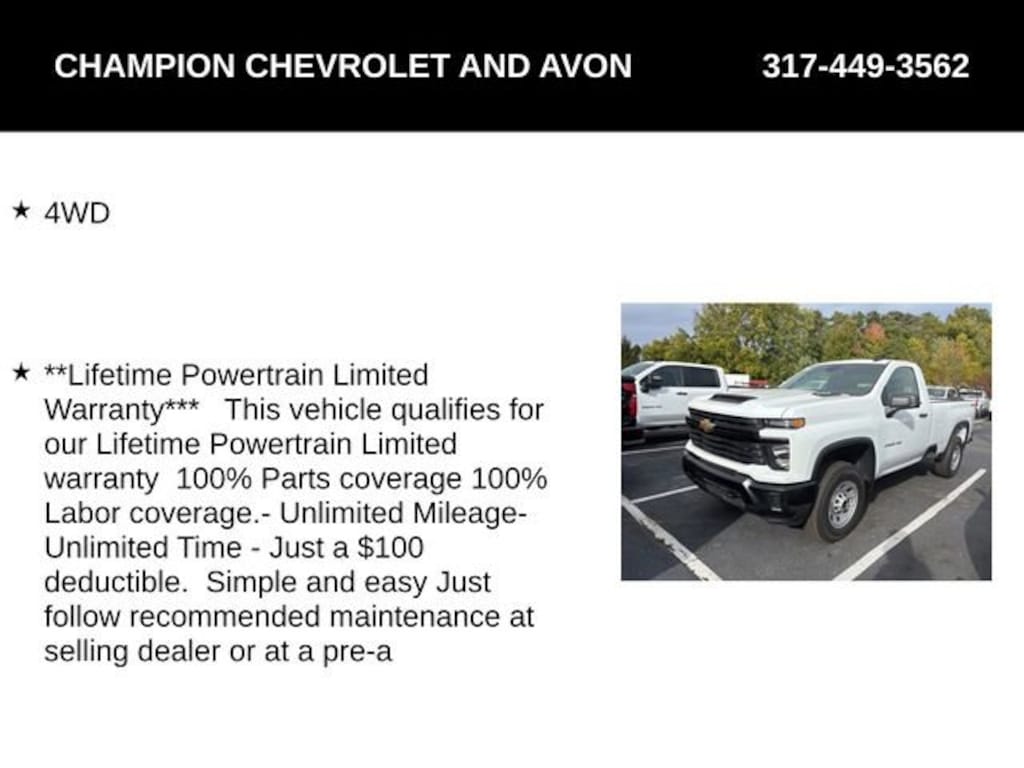 New 2025 Chevrolet Silverado 2500 HD WT Truck