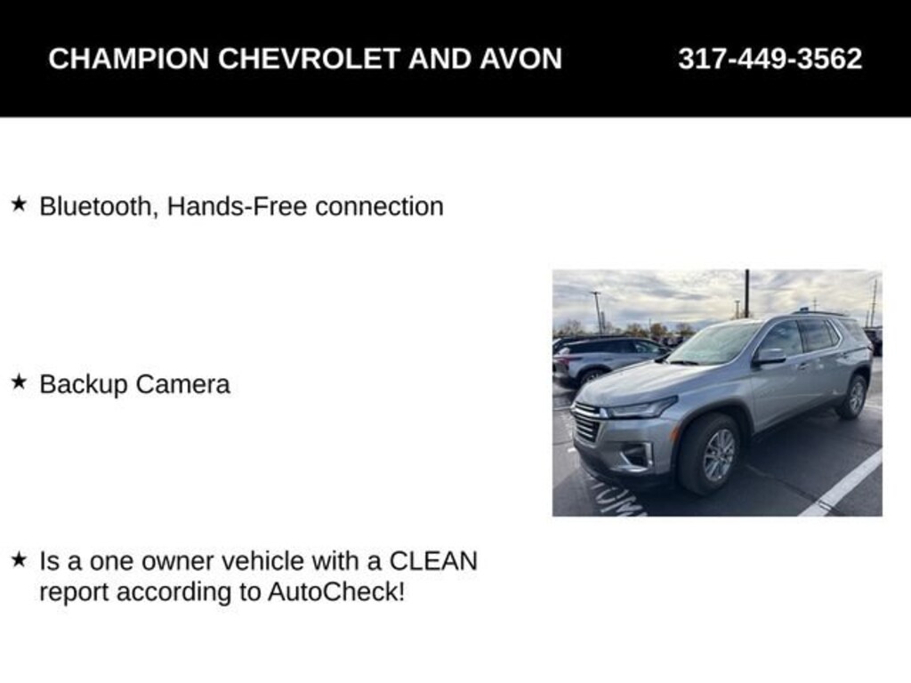 Used 2023 Chevrolet Traverse LT Cloth SUV