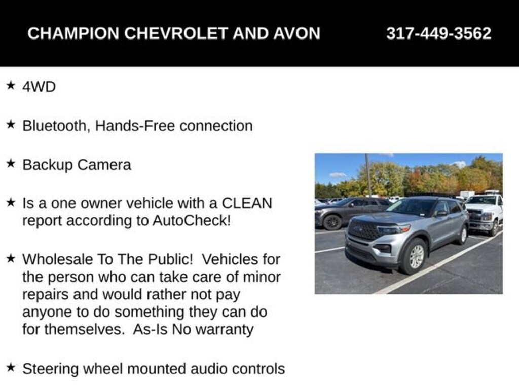 Used 2020 Ford Explorer Base