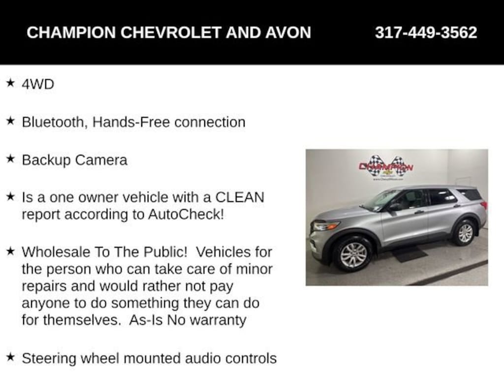 Used 2020 Ford Explorer Base