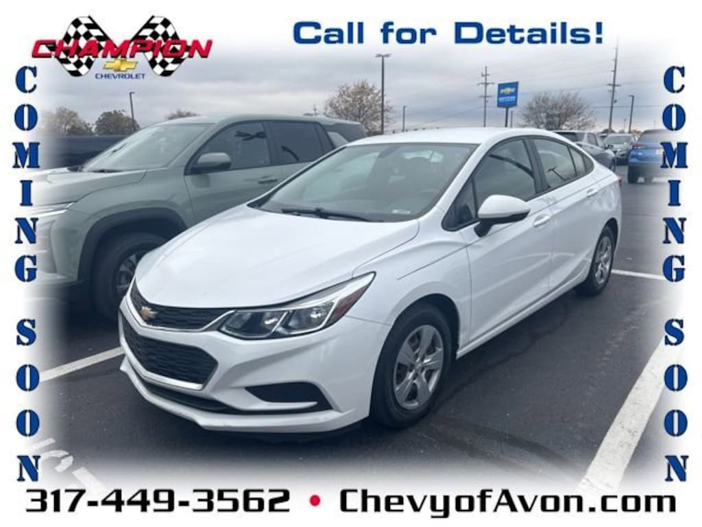 Used 2017 Chevrolet Cruze LS Car