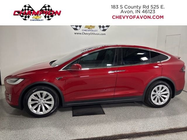 Used 2019 Tesla Model X Base with VIN 5YJXCDE27KF184736 for sale in Avon, IN
