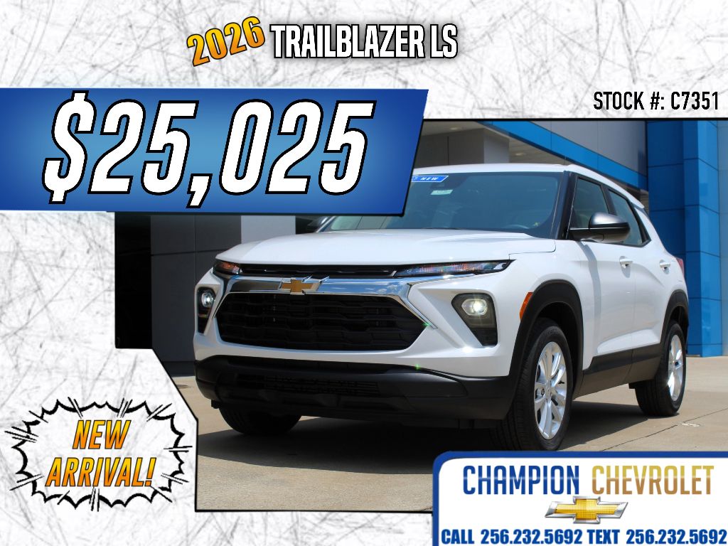 2026 Chevrolet Trailblazer SUV 