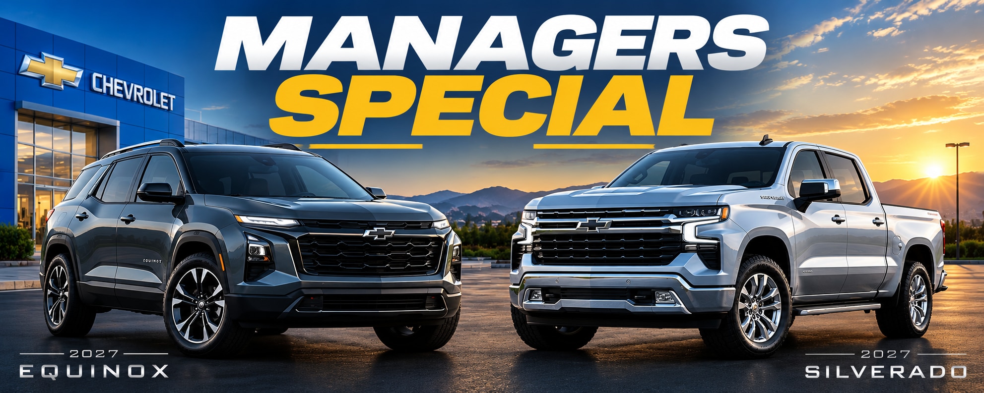 Champion Chevrolet Managers Specials at HWY 72 In Athens, AL