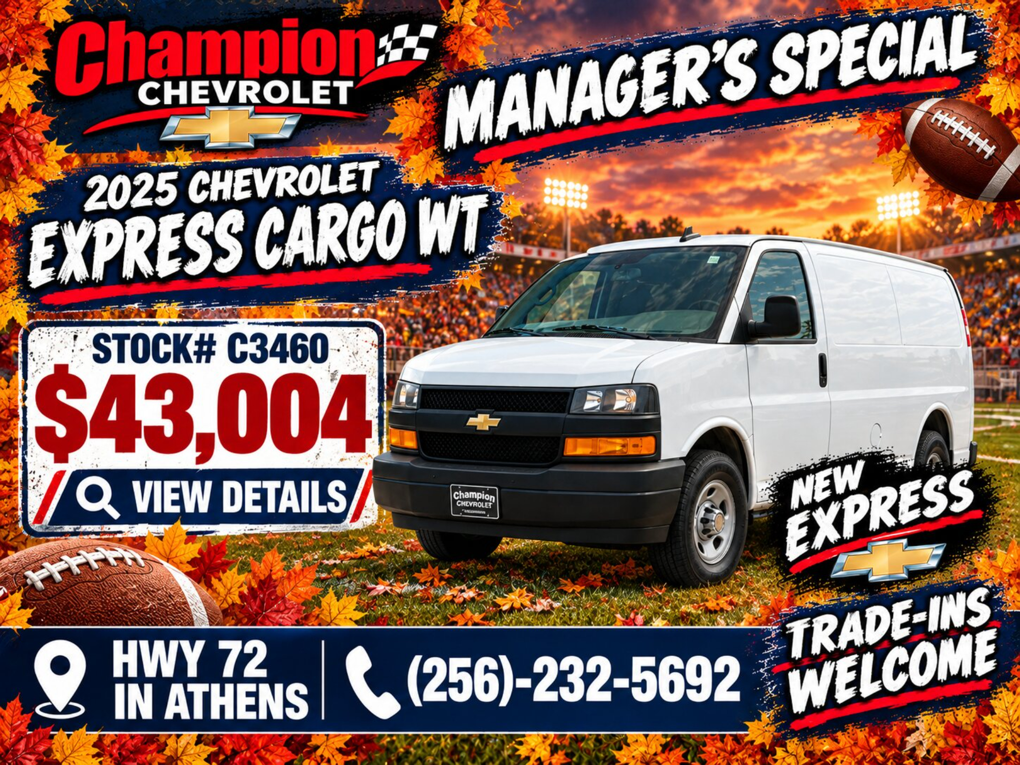 2025 Chevrolet Express Cargo