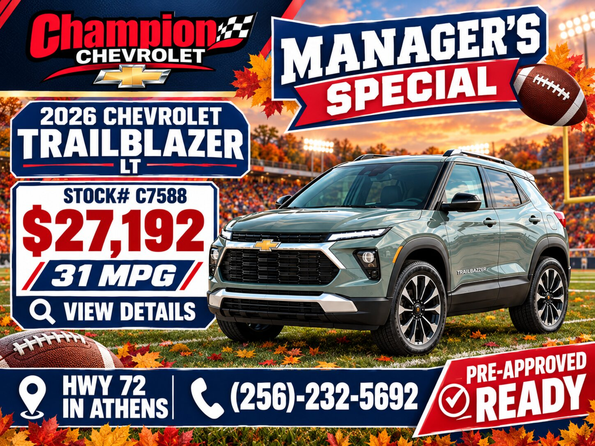 2026 Chevrolet Trailblazer