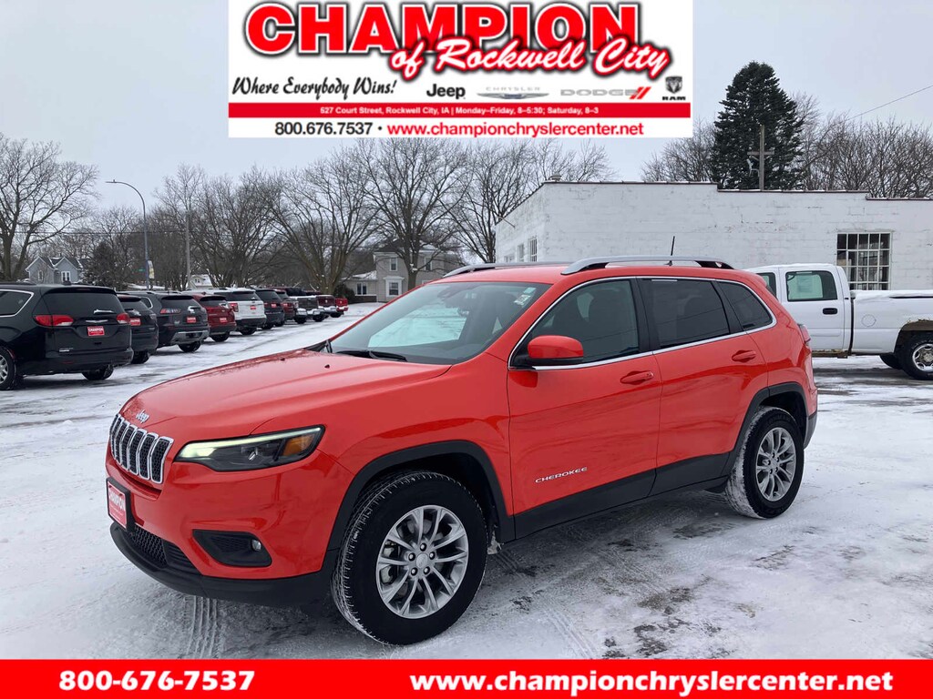 Used 2021 Jeep Cherokee Latitude Lux For Sale Rockwell City IA