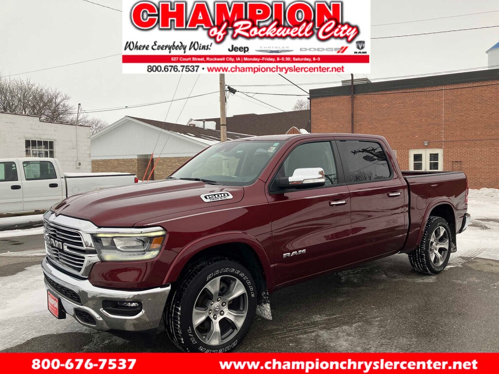 Used 2021 Ram 1500 Laramie 4x4 Crew Cab 57 Box For Sale Rockwell City IA
