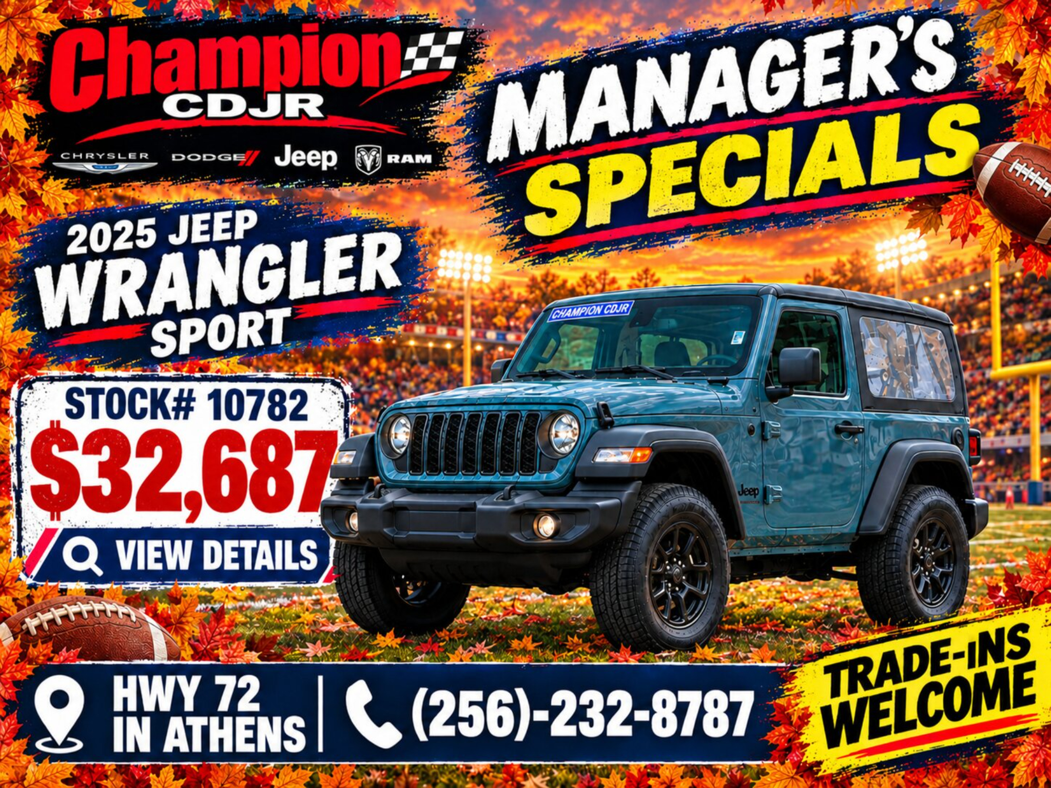 2026 Jeep Wrangler Sport Sport Utility
