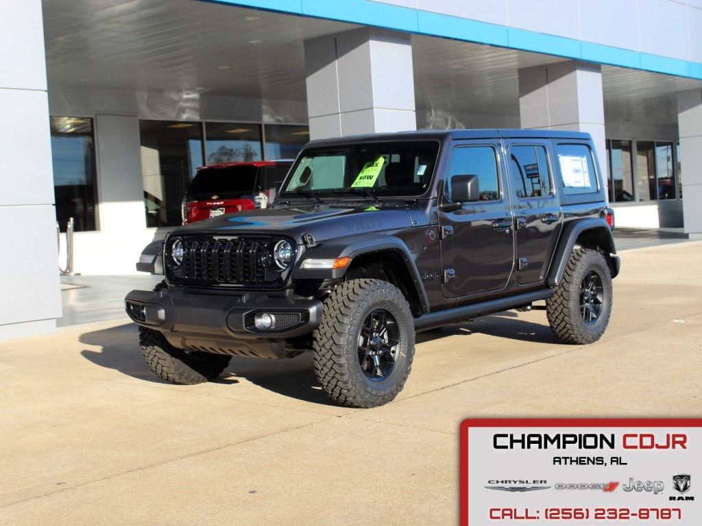 New 2026 Jeep Wrangler Willys Sport Utility