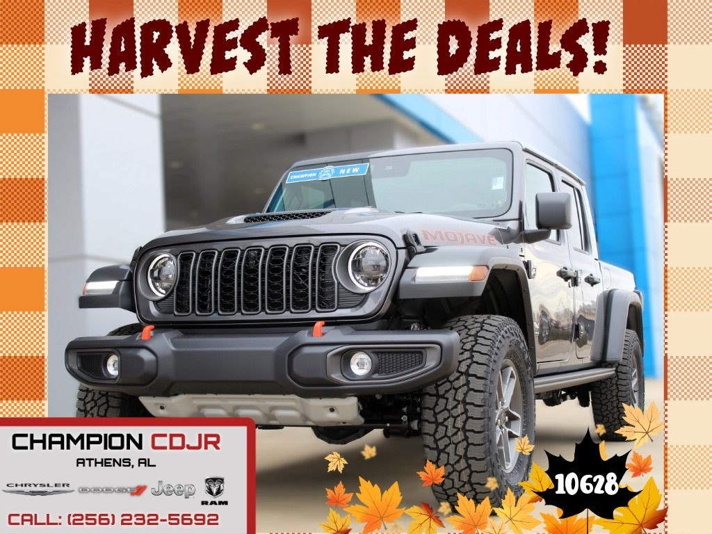 New 2025 Jeep Gladiator Mojave Pickup
