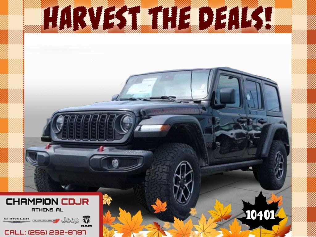 New 2024 Jeep Wrangler Rubicon Sport Utility