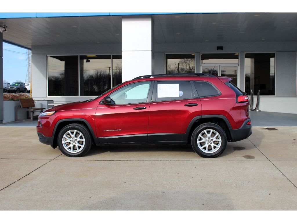 Used 2017 Jeep Cherokee Sport with VIN 1C4PJLASXHW643011 for sale in Athens, AL