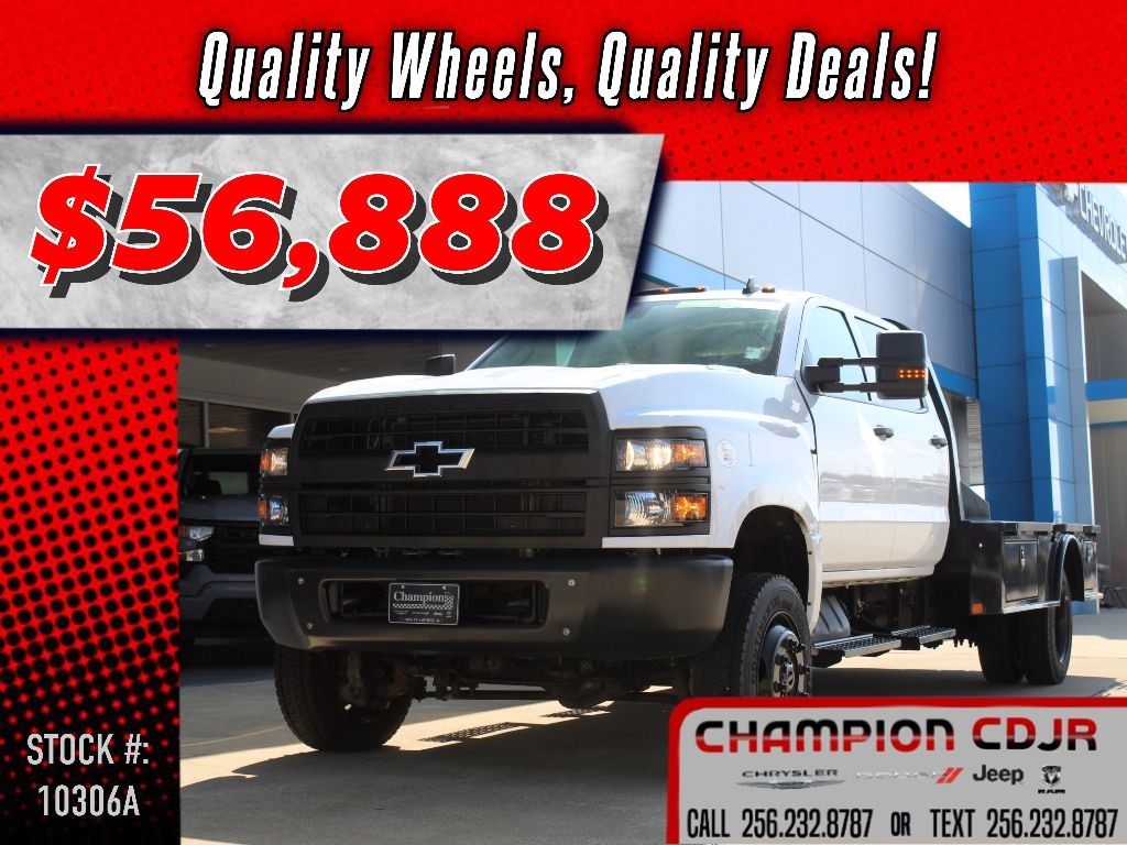 Used 2021 Chevrolet Silverado 4500HD / Silverado 5 Work Truck Crew Cab
