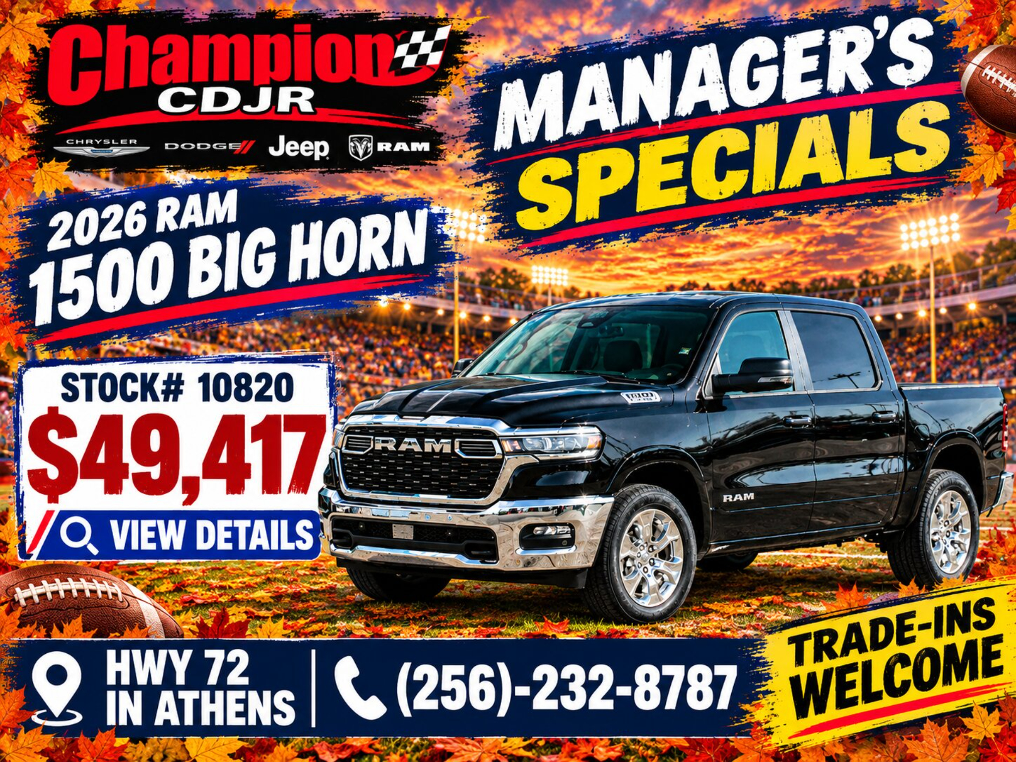2026 RAM 1500 Pickup Big Horn/Lone Star