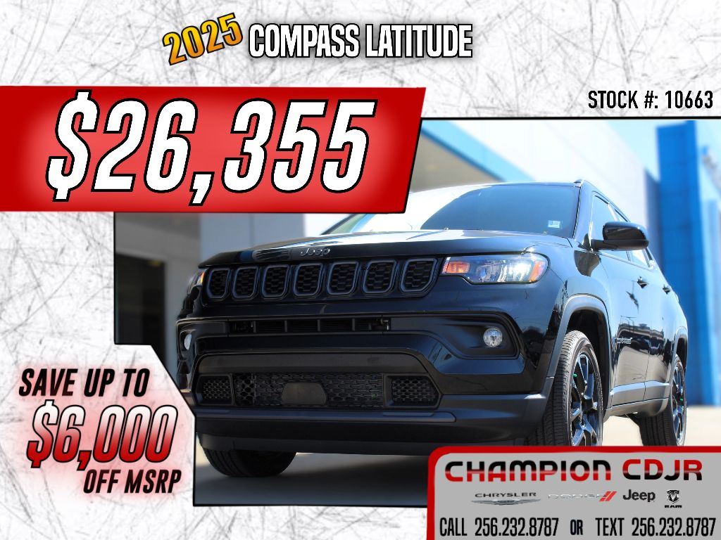 2025 Jeep Compass Sport Utility 