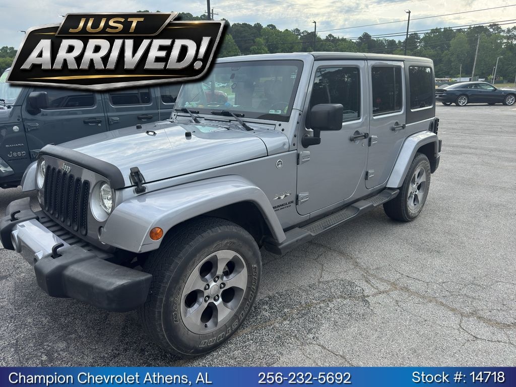 Used 2016 Jeep Wrangler Sahara Sport Utility