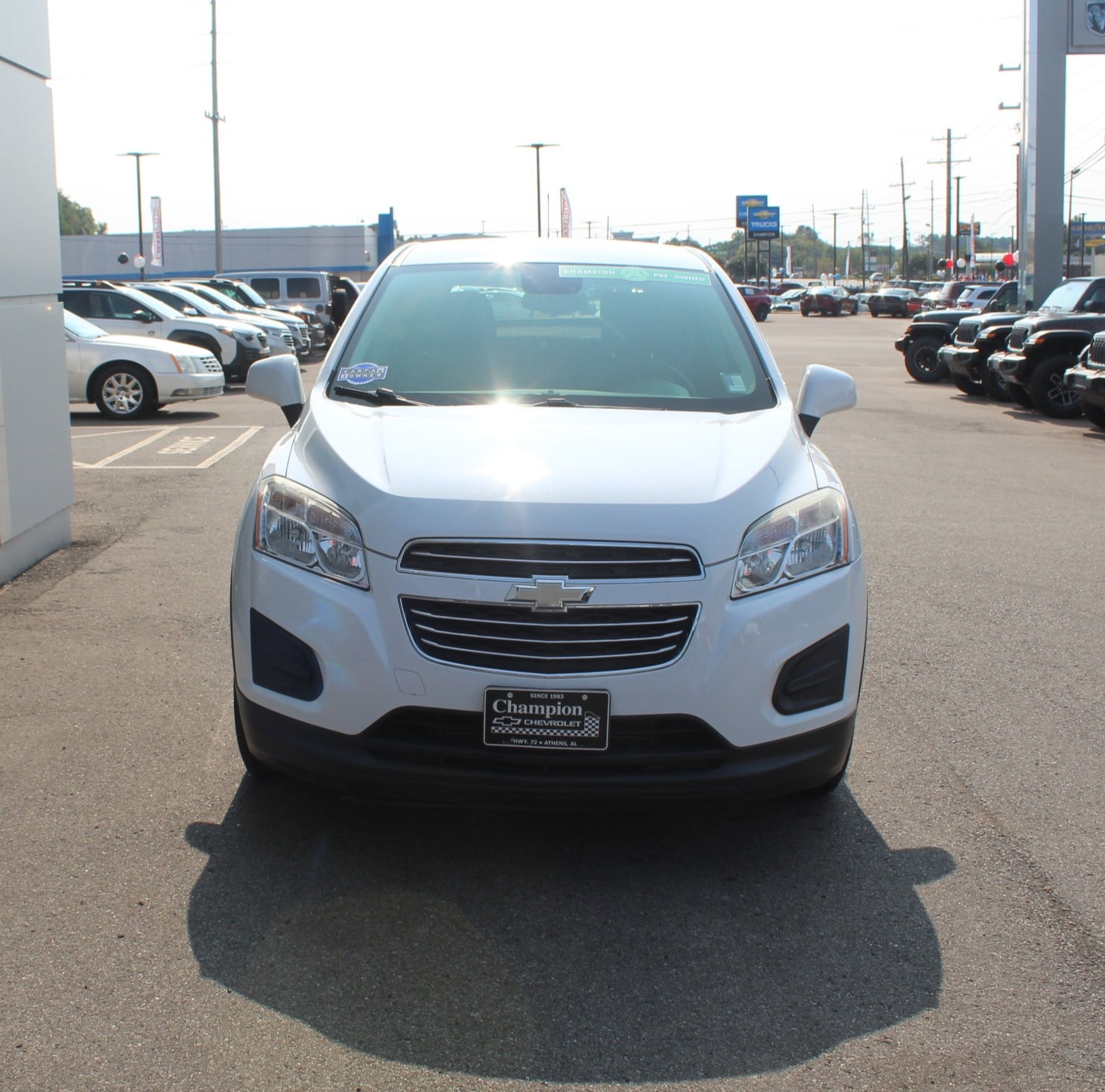 Used 2016 Chevrolet Trax LS with VIN KL7CJKSB0GB758307 for sale in Athens, AL