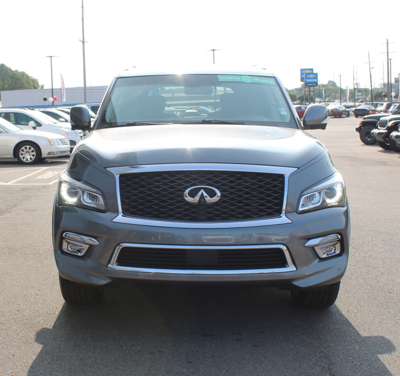 Used 2017 INFINITI QX80 Base with VIN JN8AZ2NE7H9158423 for sale in Athens, AL