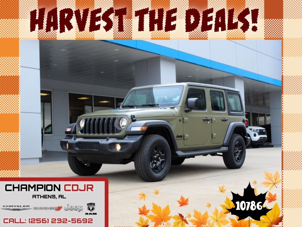 New 2026 Jeep Wrangler Sport Sport Utility