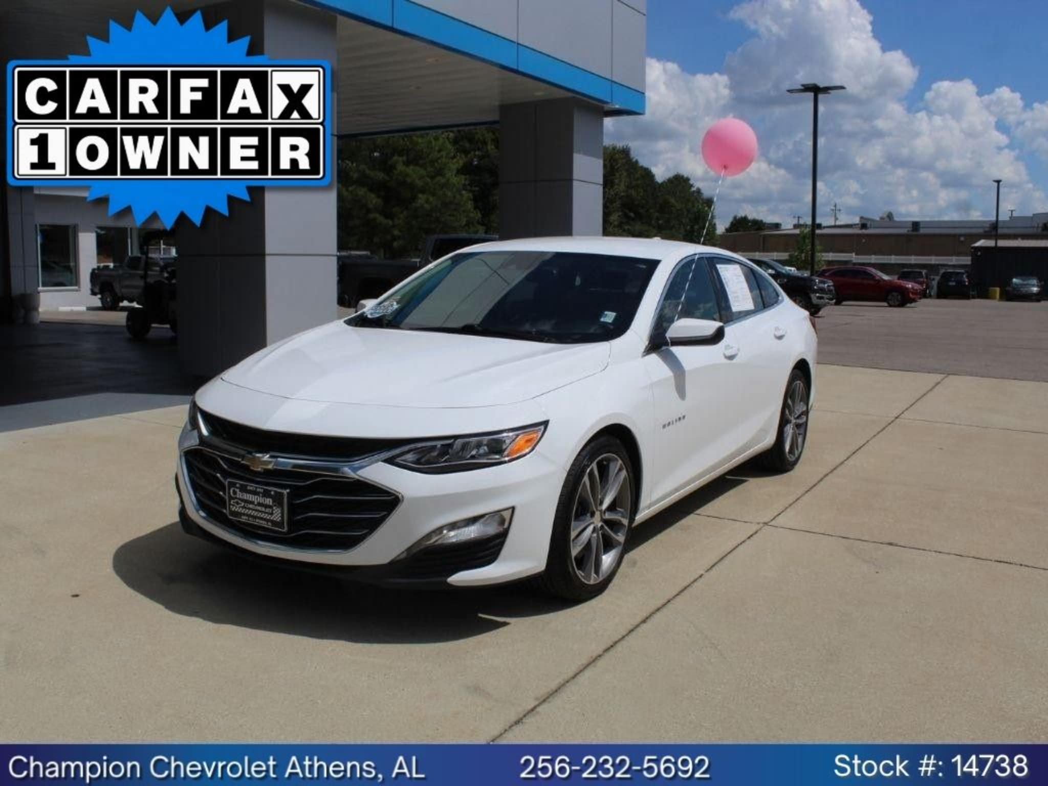 Used 2024 Chevrolet Malibu 2LT with VIN 1G1ZE5ST8RF221443 for sale in Athens, AL