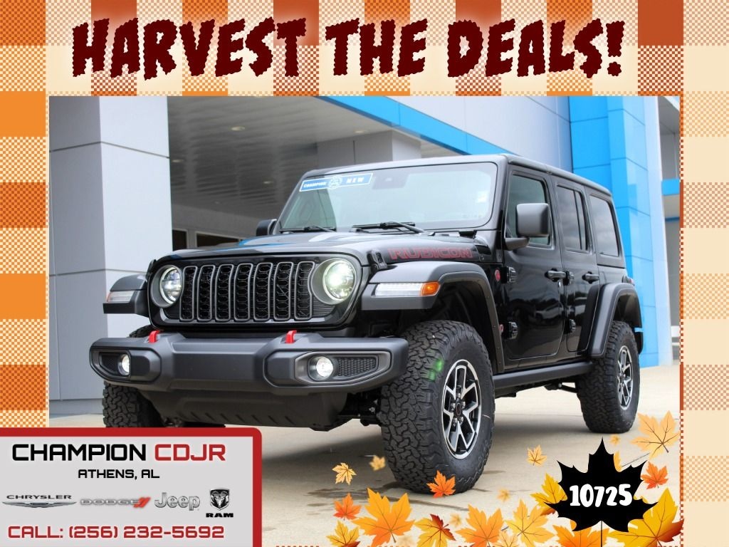 New 2025 Jeep Wrangler Rubicon Sport Utility