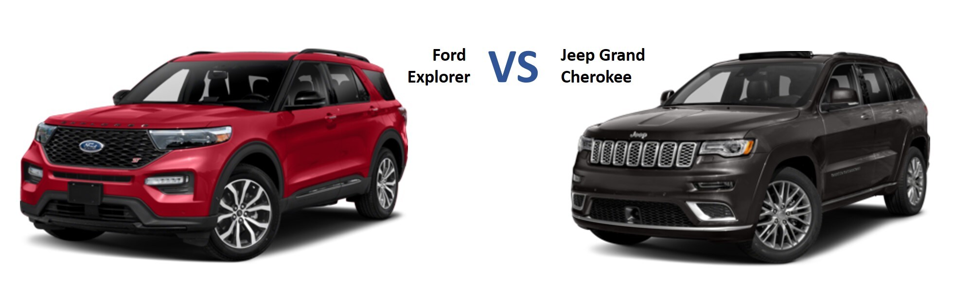 Compare SUVs in Erie Ford Explorer Vs. Jeep Grand Cherokee