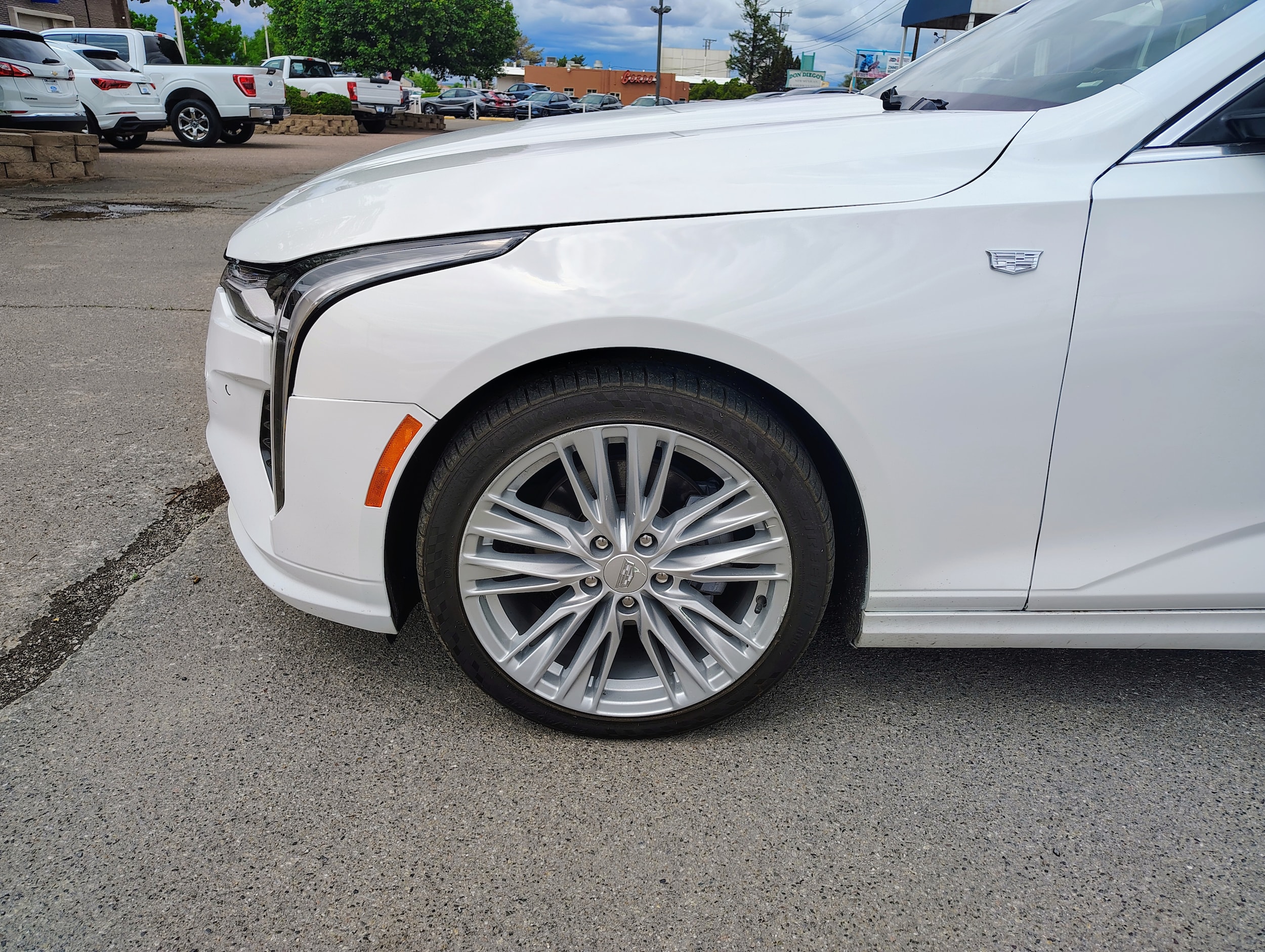Used 2022 Cadillac CT4 Premium Luxury with VIN 1G6DB5RK7N0120952 for sale in Gallup, NM