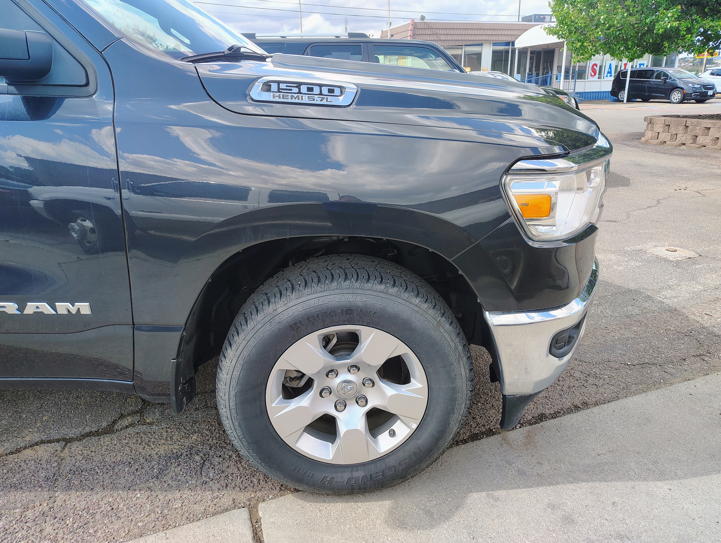 Used 2021 RAM Ram 1500 Pickup Big Horn/Lone Star with VIN 1C6RREFT1MN750468 for sale in Gallup, NM