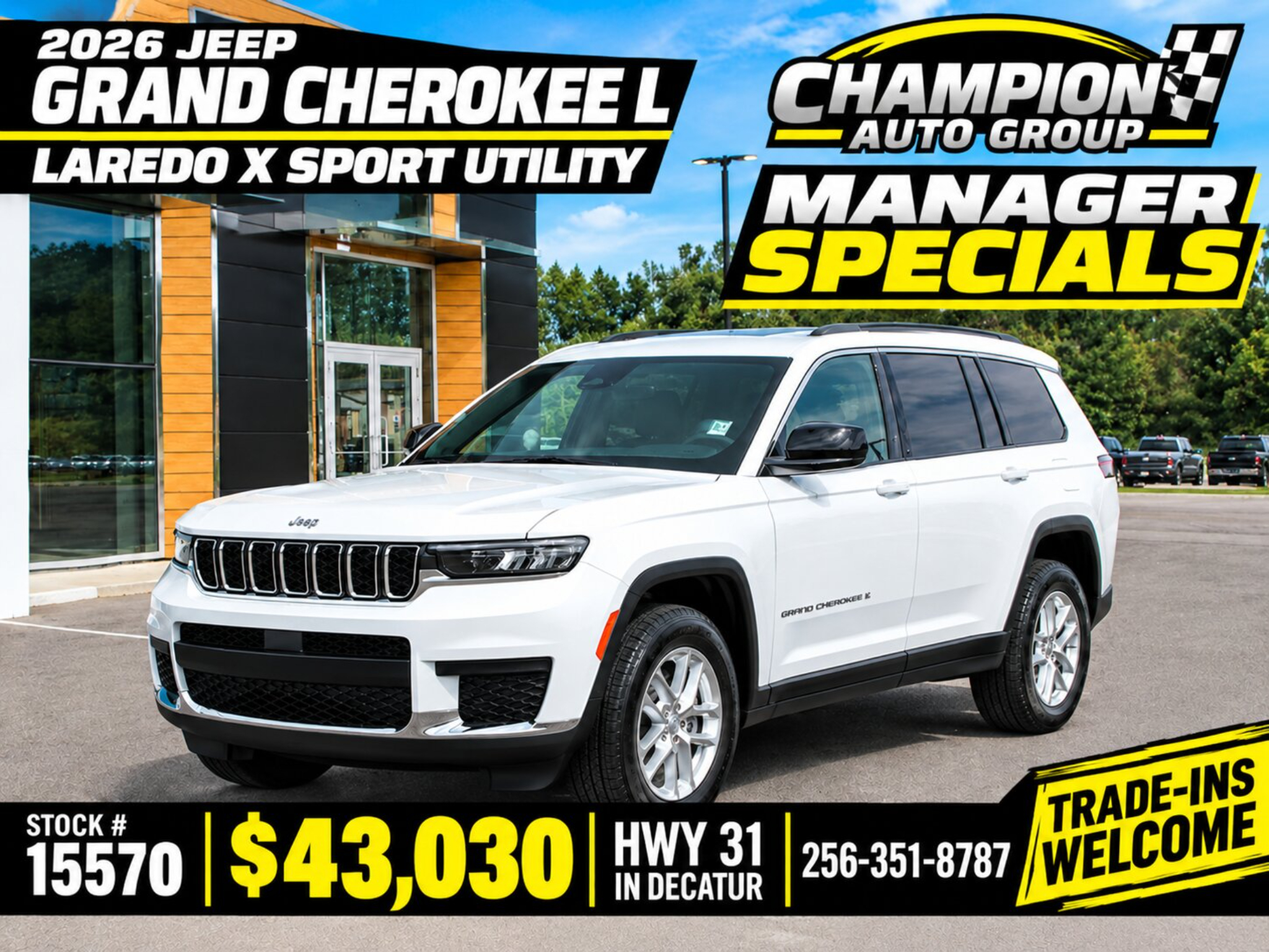 2026 Jeep Grand Cherokee L Laredo X Sport Utility