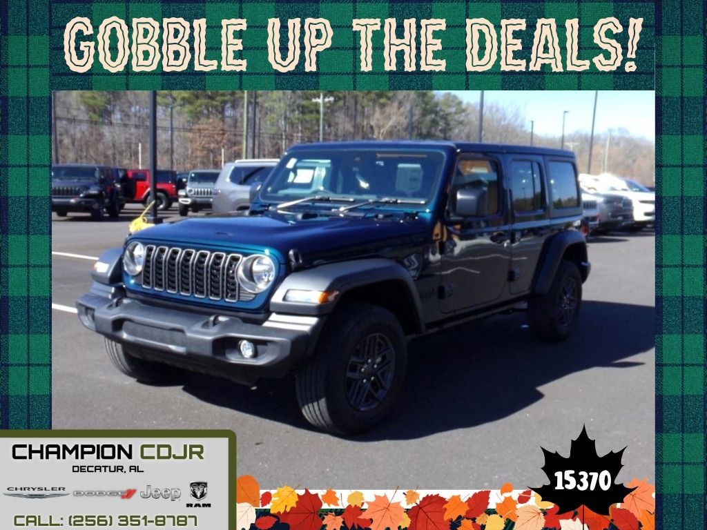 New 2025 Jeep Wrangler Sport S Sport Utility