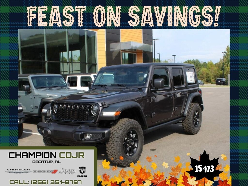 New 2026 Jeep Wrangler Willys Sport Utility