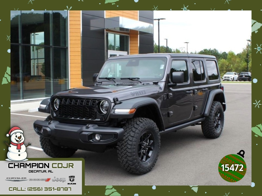 New 2026 Jeep Wrangler Willys Sport Utility