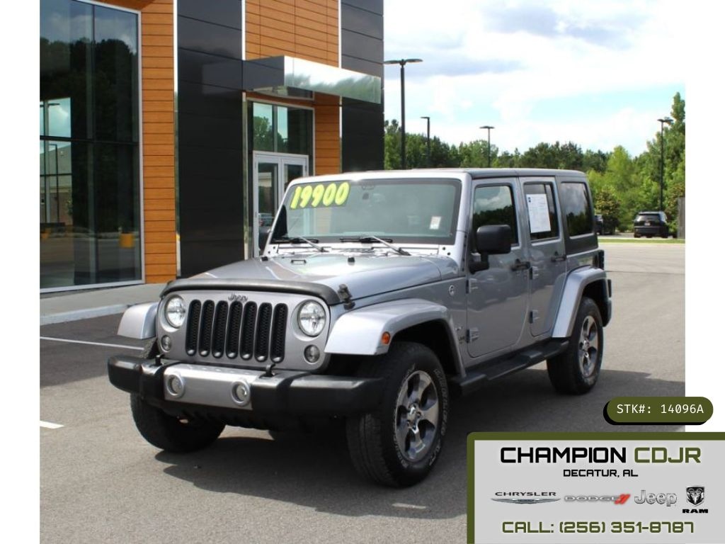 Used 2016 Jeep Wrangler Sahara Sport Utility