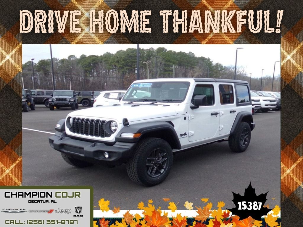 New 2025 Jeep Wrangler Sport S Sport Utility